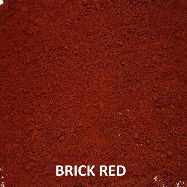 BRICK RED DyePigment for Concrete, Render, Mortar & Cement