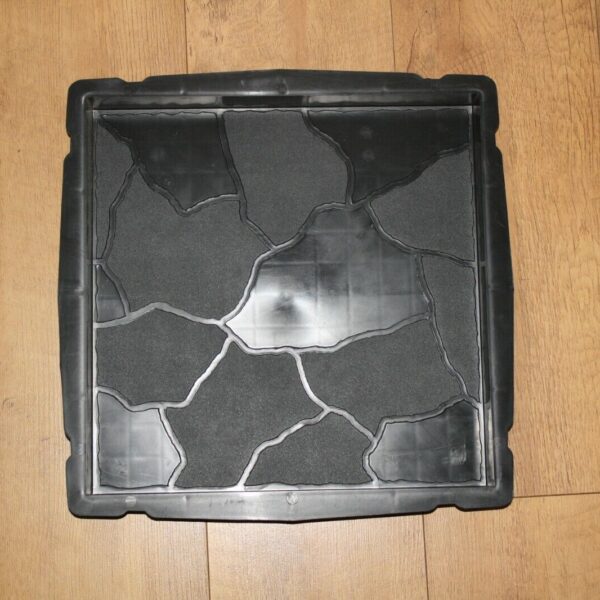 CONCRETE PAVING GARDEN PATH SLAB BRICK PLASTIC FLOOR TILE MOULD 35mmx35mmx4mm