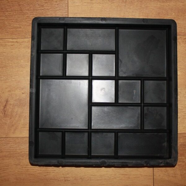 CONCRETE PAVING GARDEN PATH SLAB BRICK PLASTIC FLOOR TILE MOULD type (LO71.2)