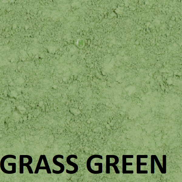 GRASS GREEN DyePigment for Concrete, Render, Mortar & Cement
