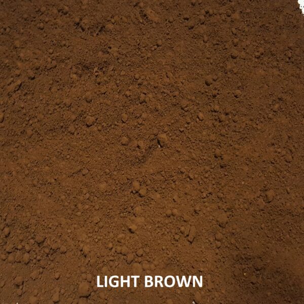 LIGHT BROWN DyePigment for Concrete, Render, Mortar & Cement