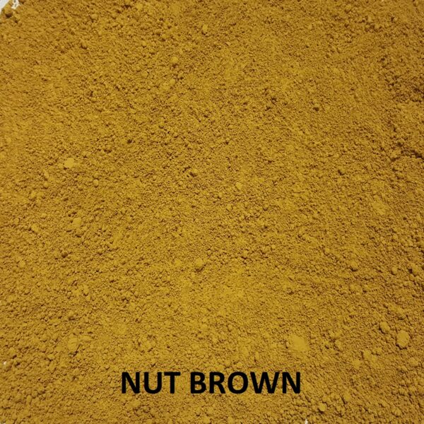 NUT BROWN DyePigment for Concrete, Render, Mortar & Cement