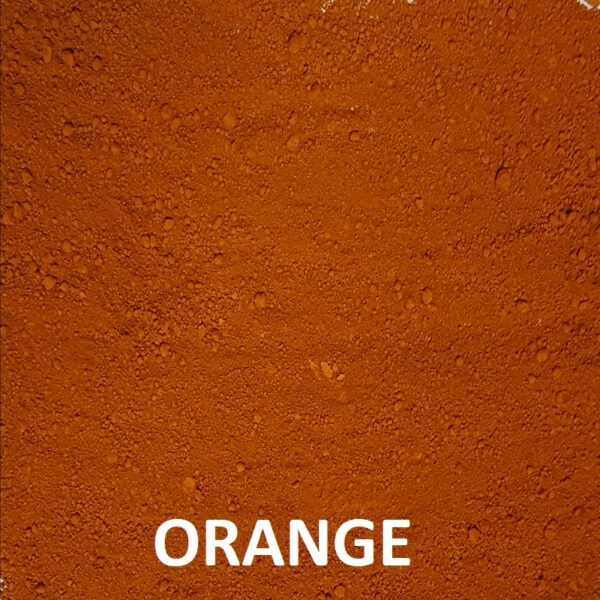ORANGE DyePigment for Concrete, Render, Mortar & Cement